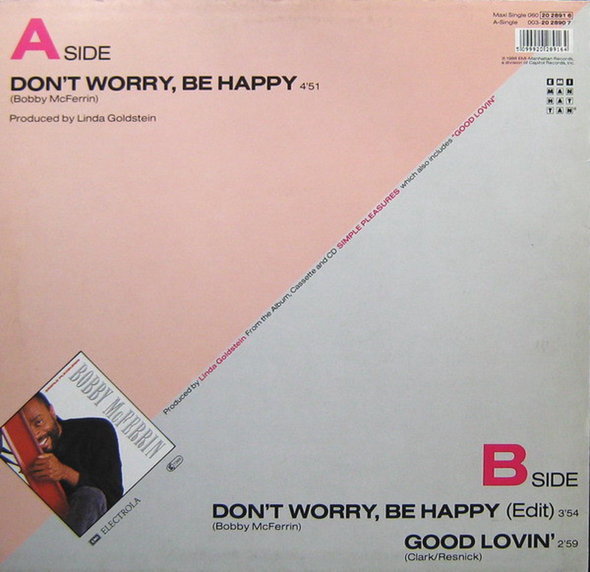 Bobby McFerrin – Don't Worry Be Happy