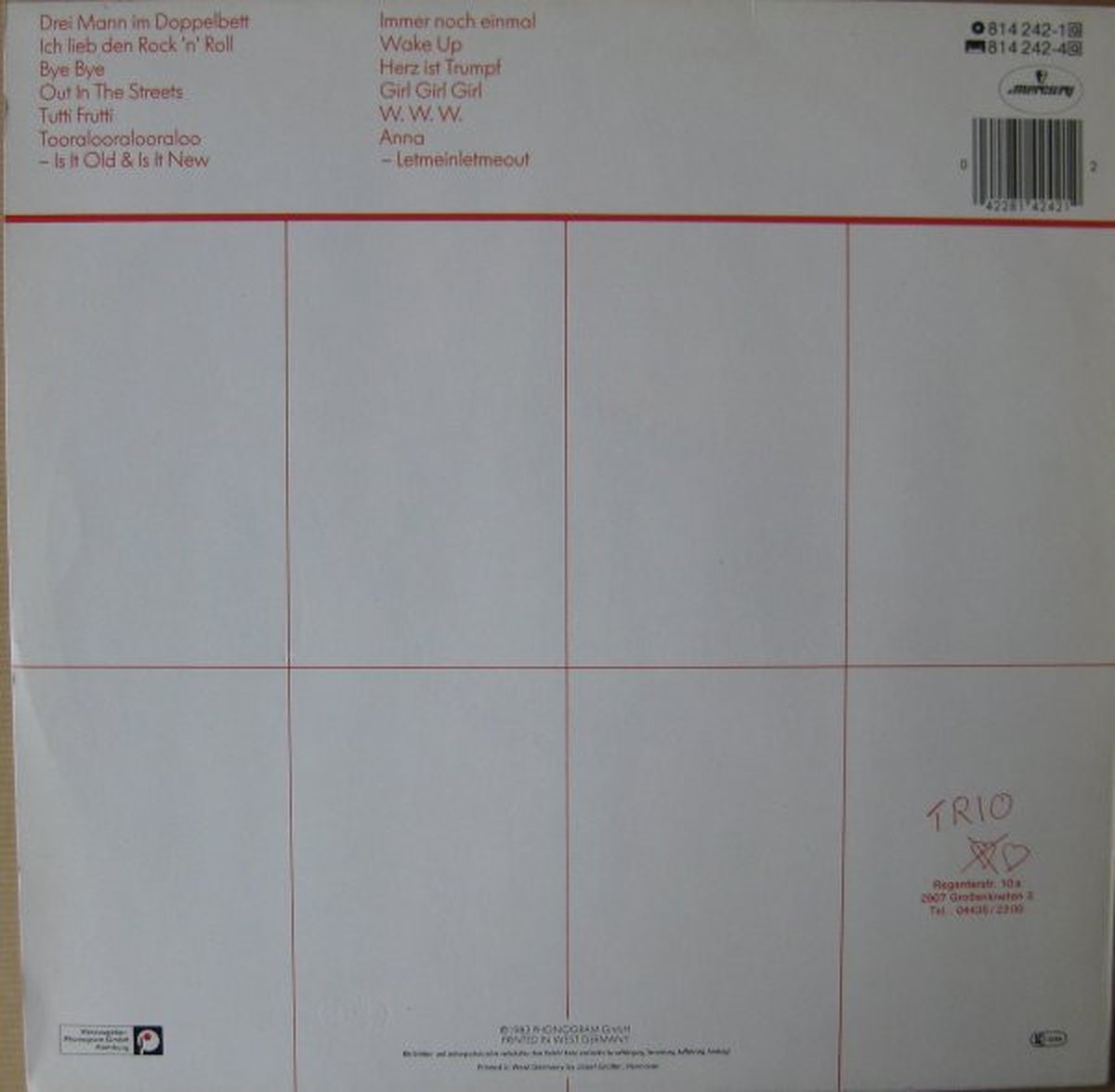 Trio – Bye Bye