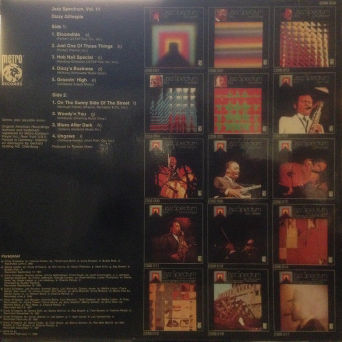 Dizzy Gillespie – Jazz Spectrum Vol. 11
