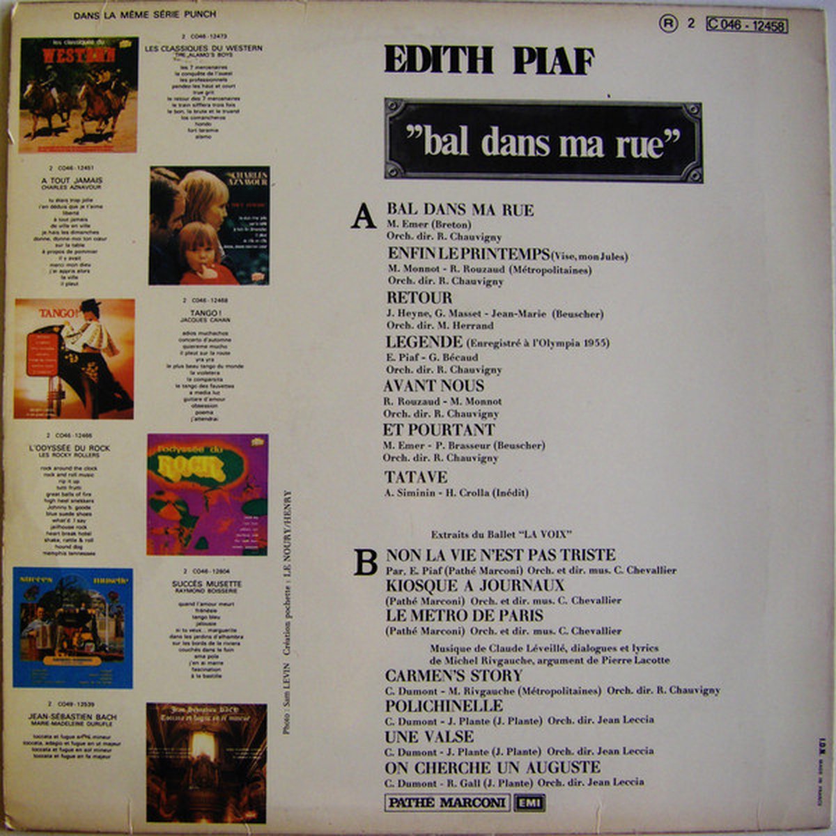 Edith Piaf – "Bal Dans Ma Rue"