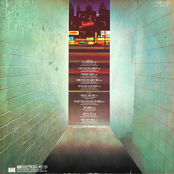 Smokie – Bright Lights & Back Alleys