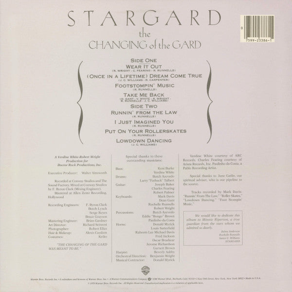 Stargard – The Changing Of The Gard