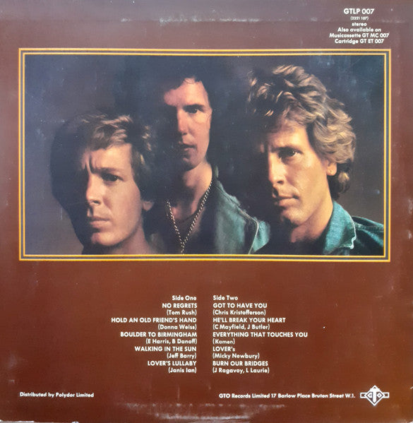 The Walker Brothers – No Regrets
