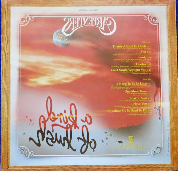 Carpenters – A Kind Of Hush