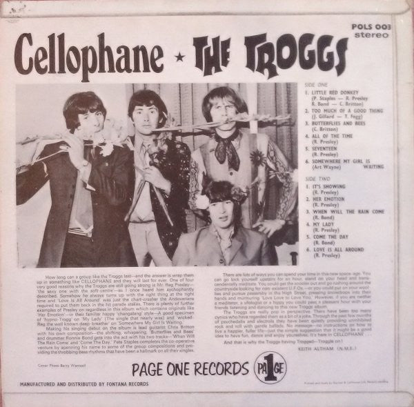 The Troggs – Cellophane