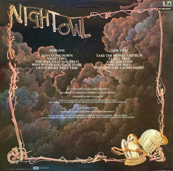 Gerry Rafferty – Night Owl
