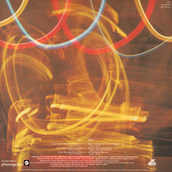 Barry White – Let The Music Play