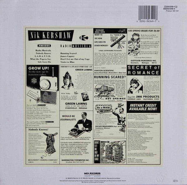 Nik Kershaw – Radio Musicola