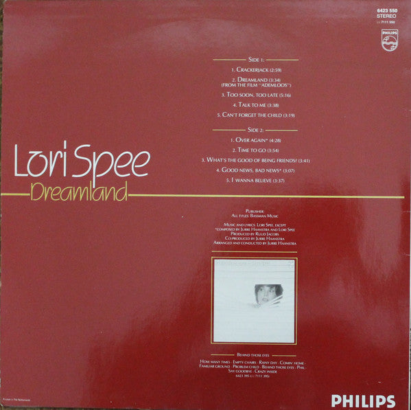 Lori Spee – Dreamland