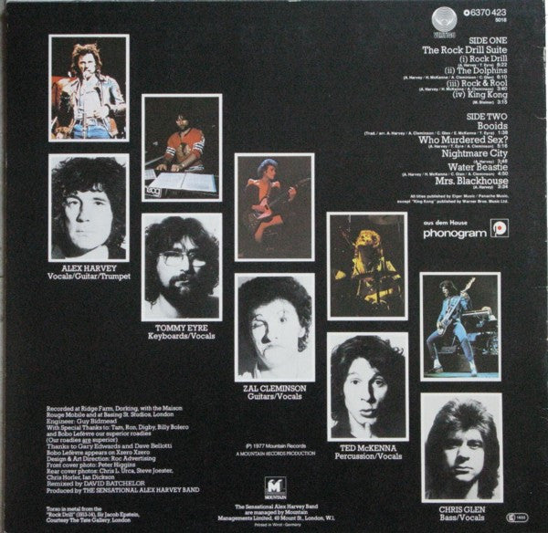 The Sensational Alex Harvey Band – Rock Drill