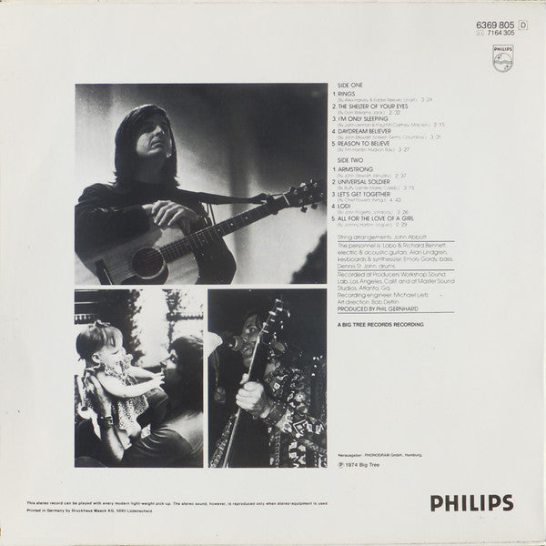 Lobo – Just a Singer