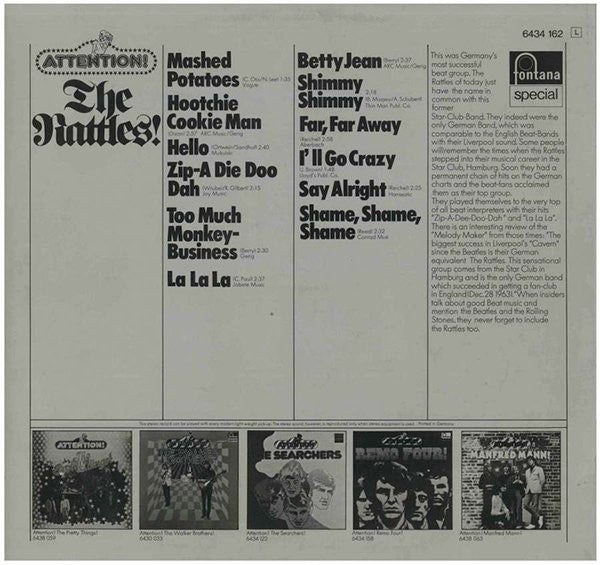 The Rattles – Attention! The Rattles