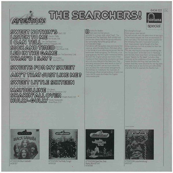 The Searchers – Attention!