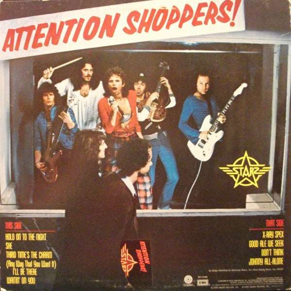 Starz – Attention Shoppers!