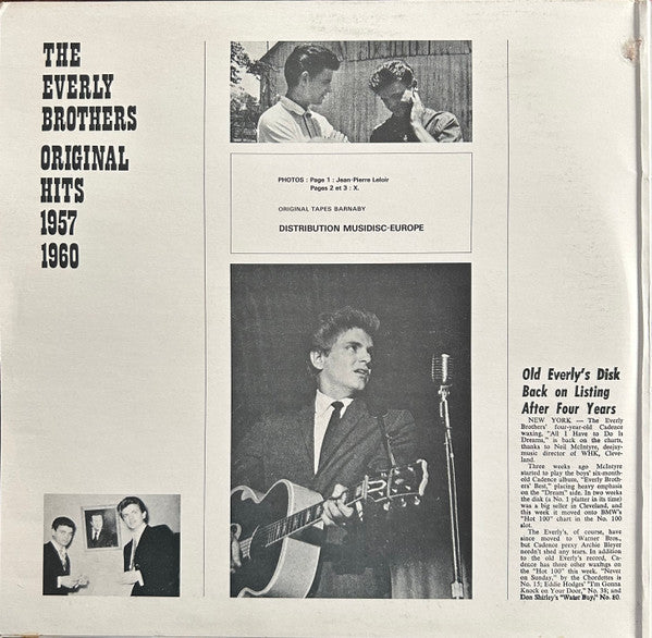 The Everly Brothers – Original Hits 1957-1960