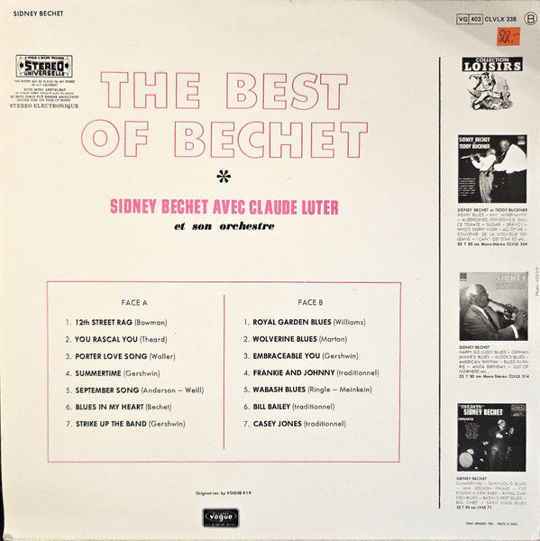 Sidney Bechet – The Best Of