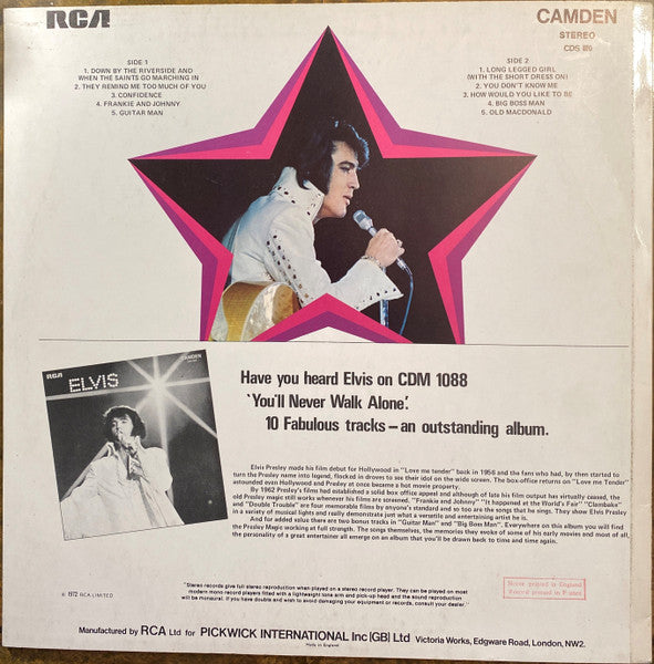 Elvis Presley - Elvis sings hits from his movies