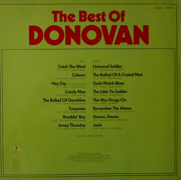 Donovan – The Best Of Donovan