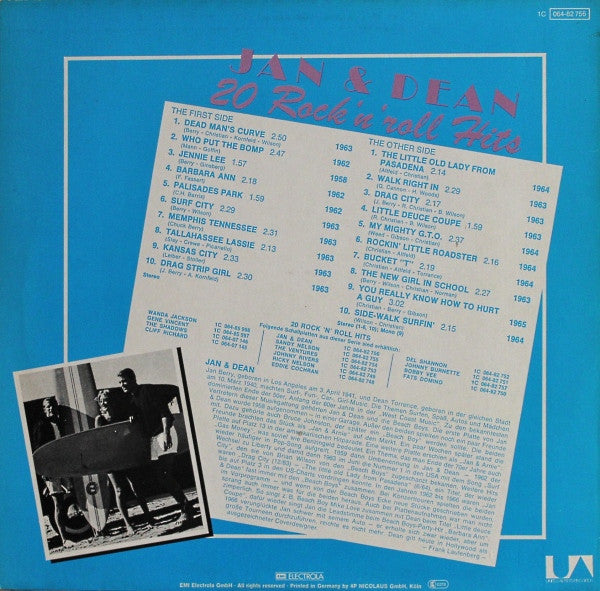 Jan & Dean – 20 Rock 'n Roll Hits