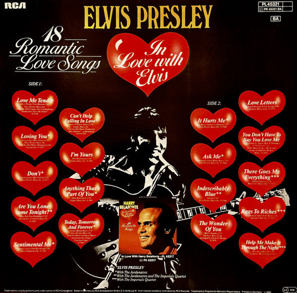 Elvis Presley – In Love With Elvis (18 Romantic Love Songs)