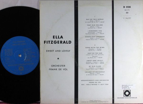 Ella Fitzgerald – Sweet And Lovely