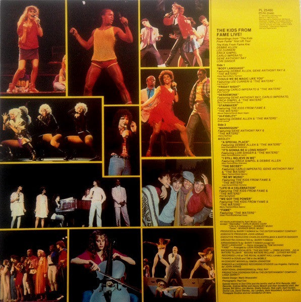 The Kids From Fame – Live!