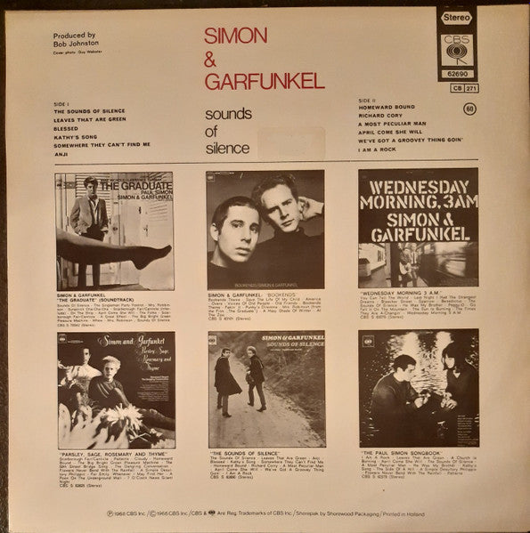 Simon and Garfunkel – Sounds Of Silence