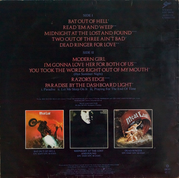 Meat Loaf – Hits Out Of Hell