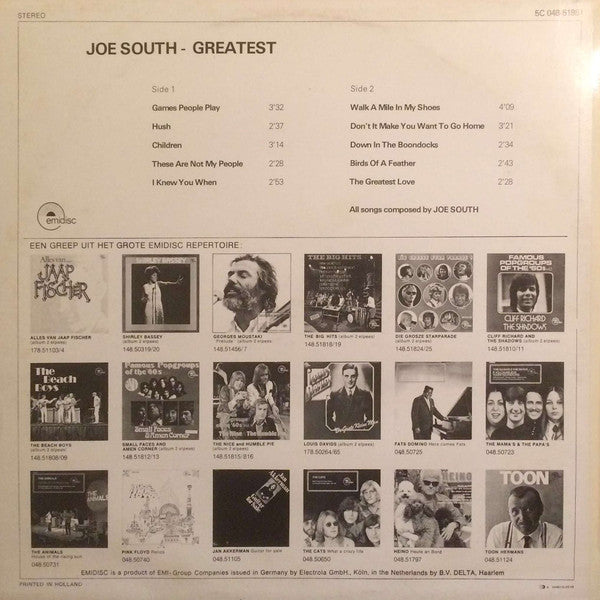 Joe South – Greatest Hits