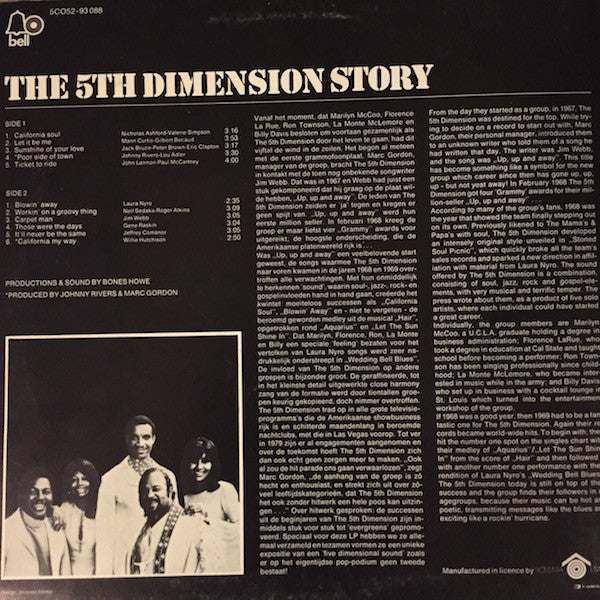 The 5th Dimension – The 5th Dimension Story