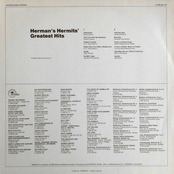 Herman's Hermits – Greatest Hits