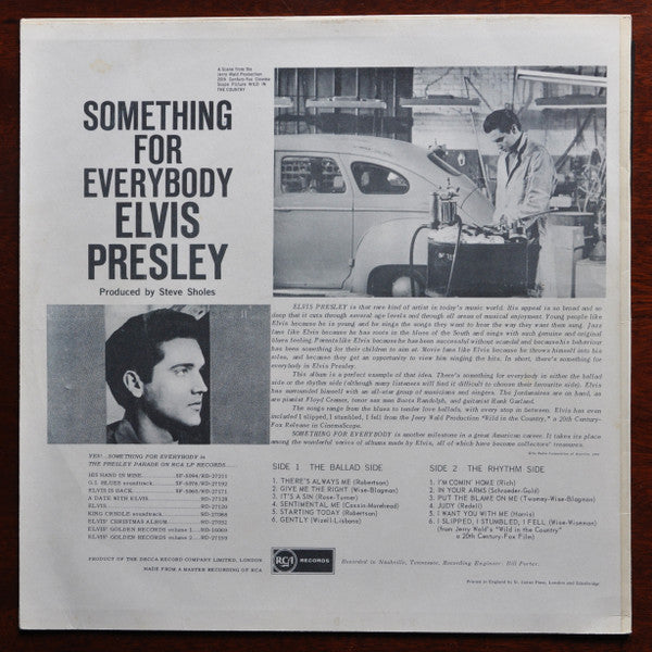 Elvis Presley – Something for everybody
