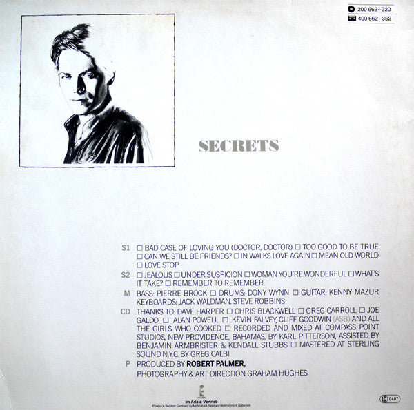 Robert Palmer – Secrets