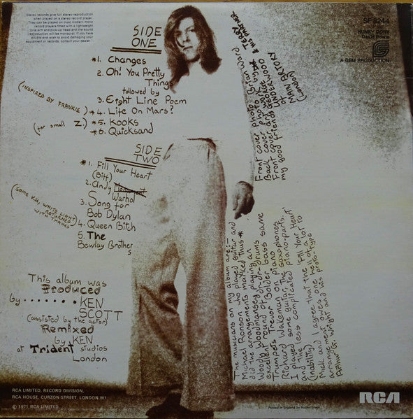 David Bowie - Hunky Dory