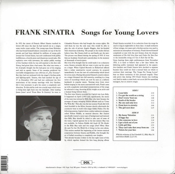 Frank Sinatra – Songs For Young Lovers