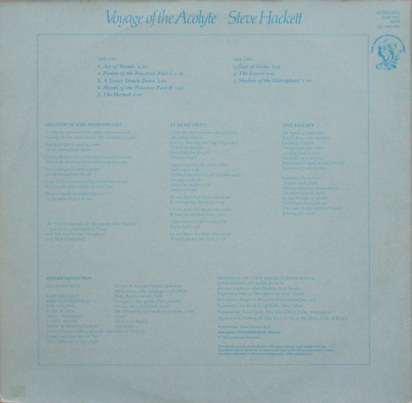 Steve Hackett – Voyage Of The Acolyte