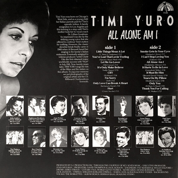 Timi Yuro – All Alone Am I