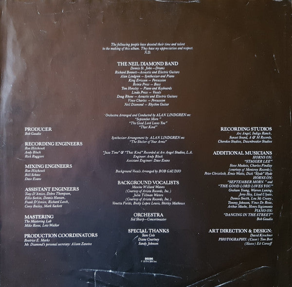 Neil Diamond – September Morn