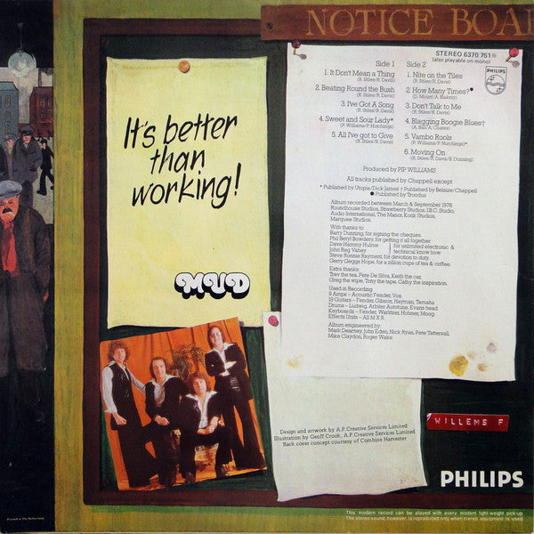 Mud – It's Better Than Working