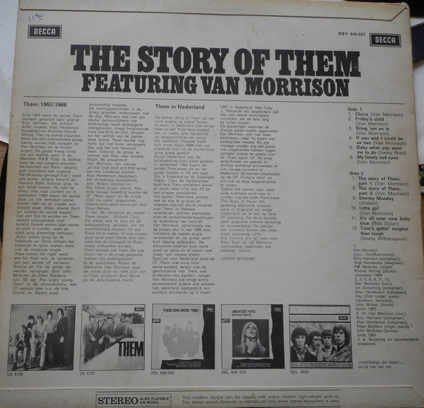 Them Featuring Van Morrison – The Story Of Them
