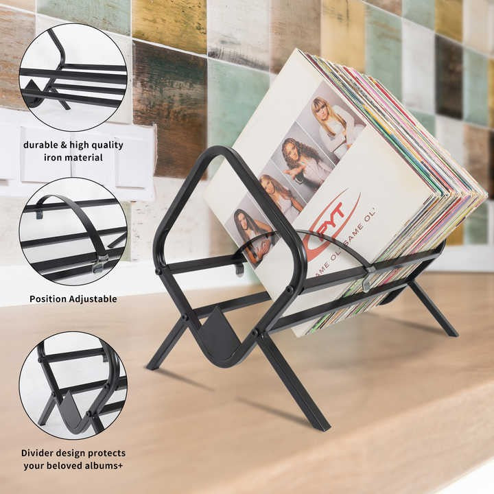 LP opbergsysteem – Vinyl Nest XL – Geschikt voor circa 70 LP’s