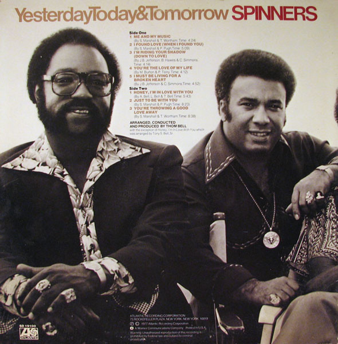 The Spinners – Yesterday, Today & Tomorrow