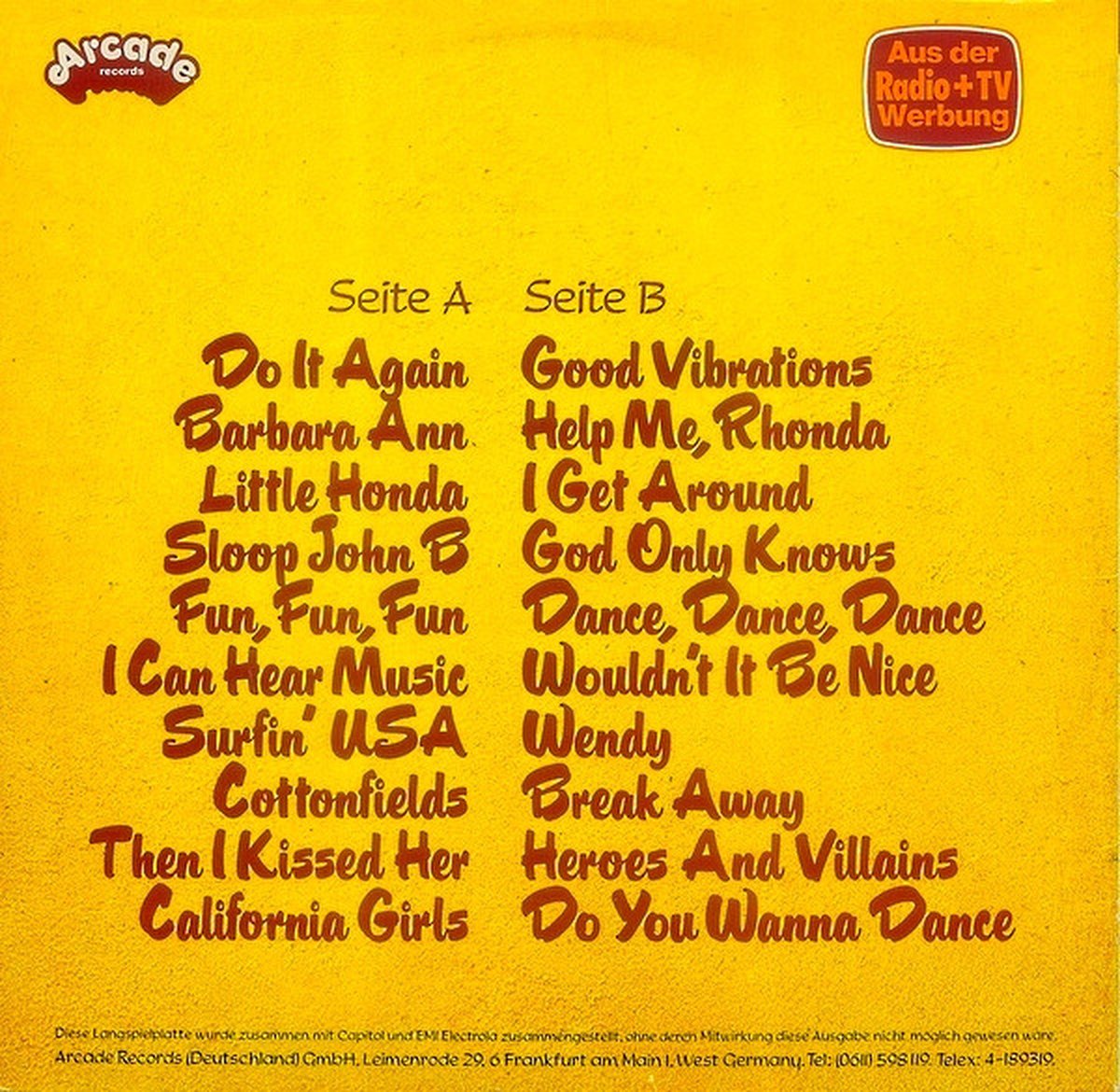 The Beach Boys – 20 Grössten Hits