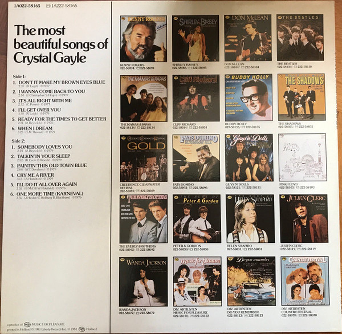 Crystal Gayle – Most Beautiful Songs