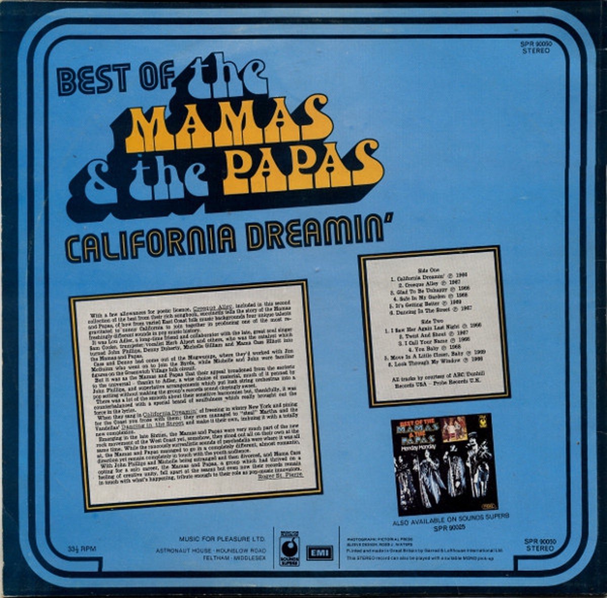 The Mamas & The Papas - Best Of
