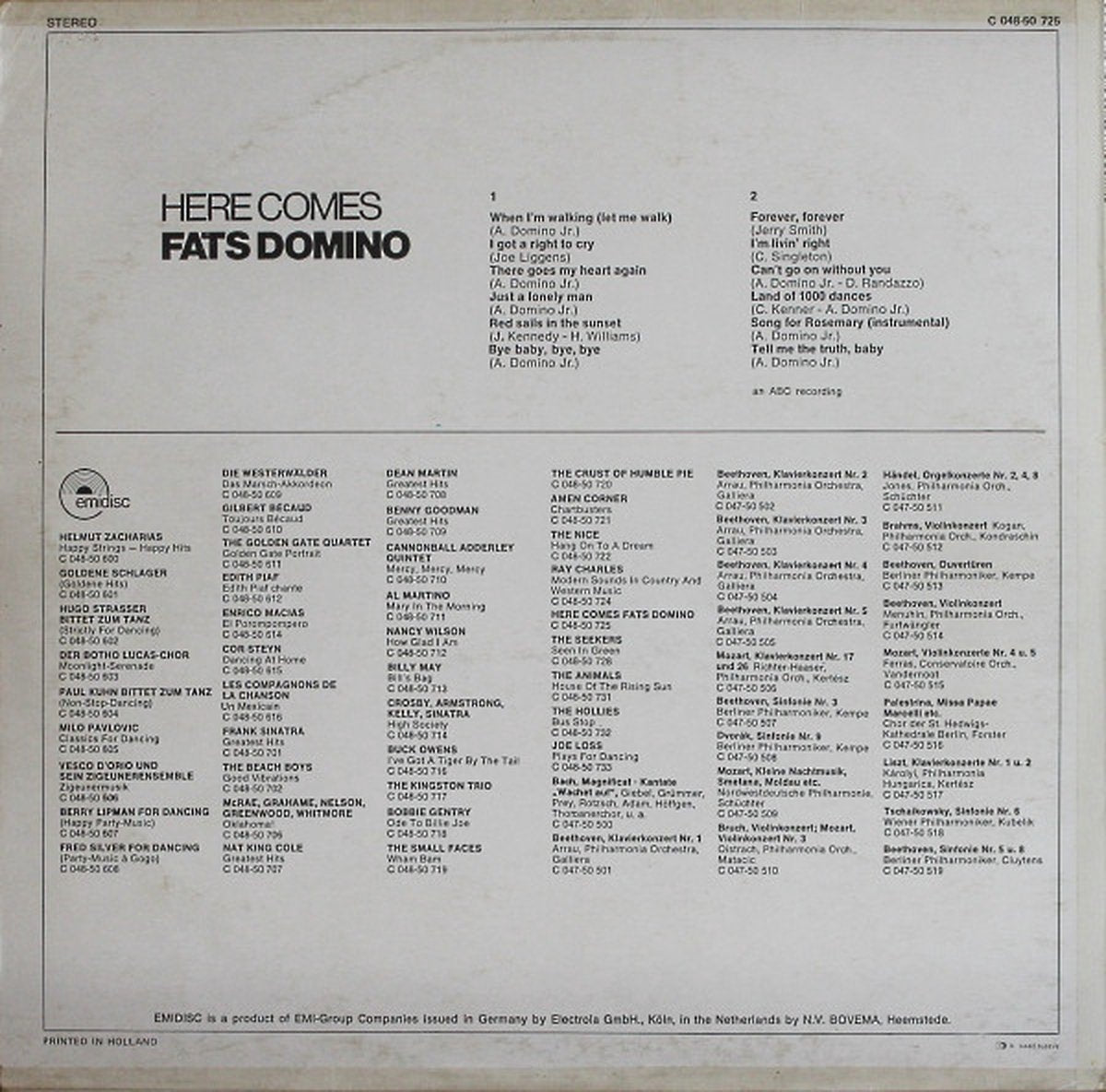 Fats Domino – Here Comes Fats Domino