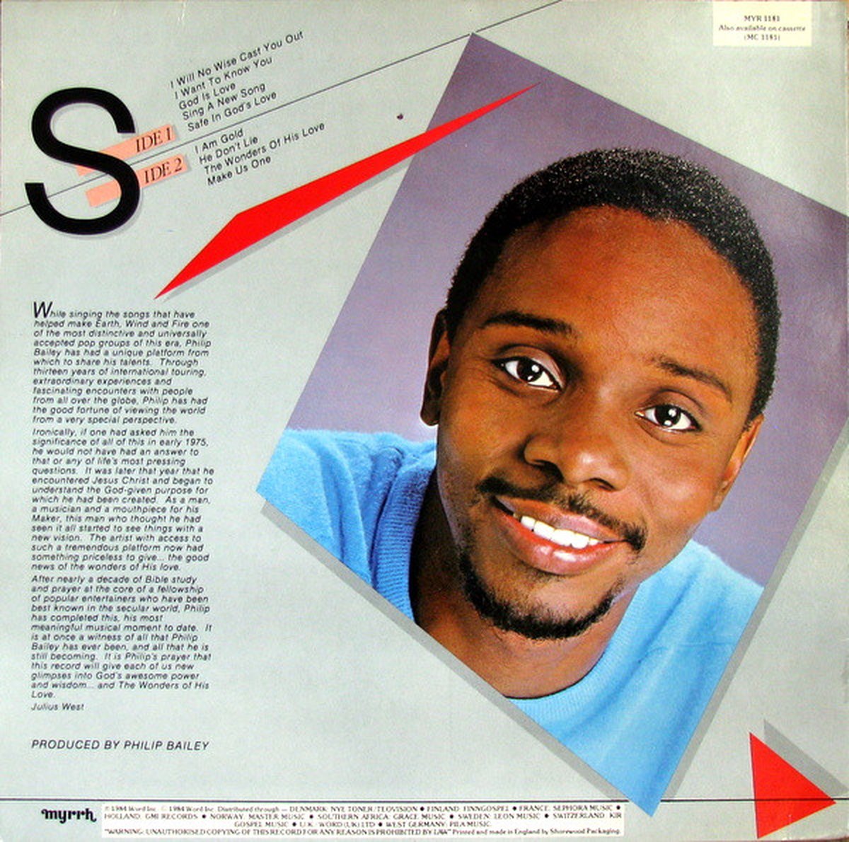 Philip Bailey – The Wonders Of His Love
