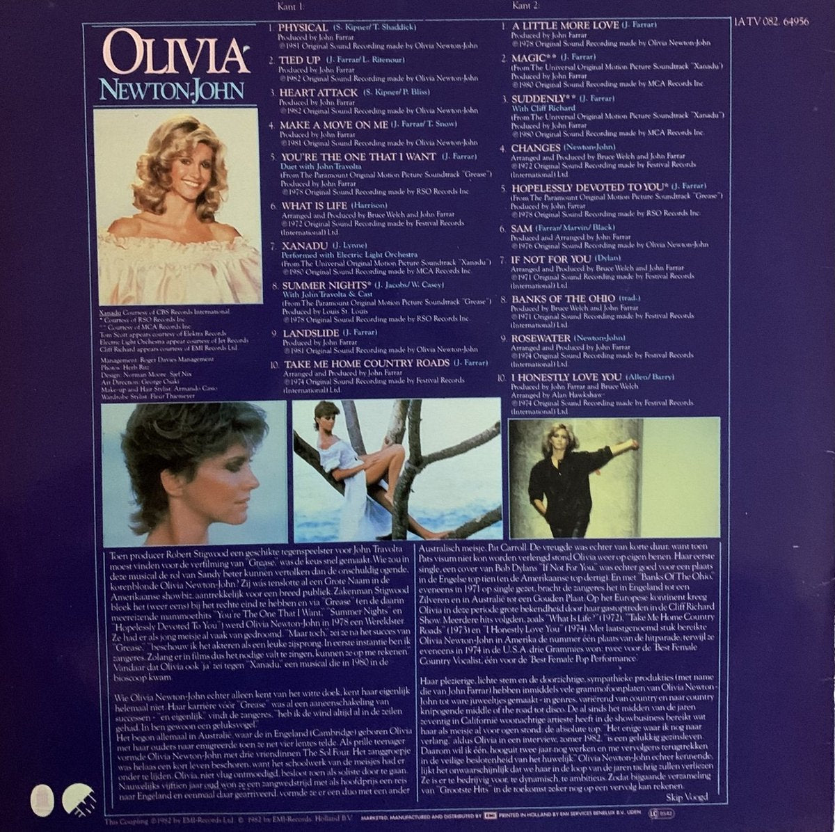 Olivia Newton-John – 20 Grootste Hits