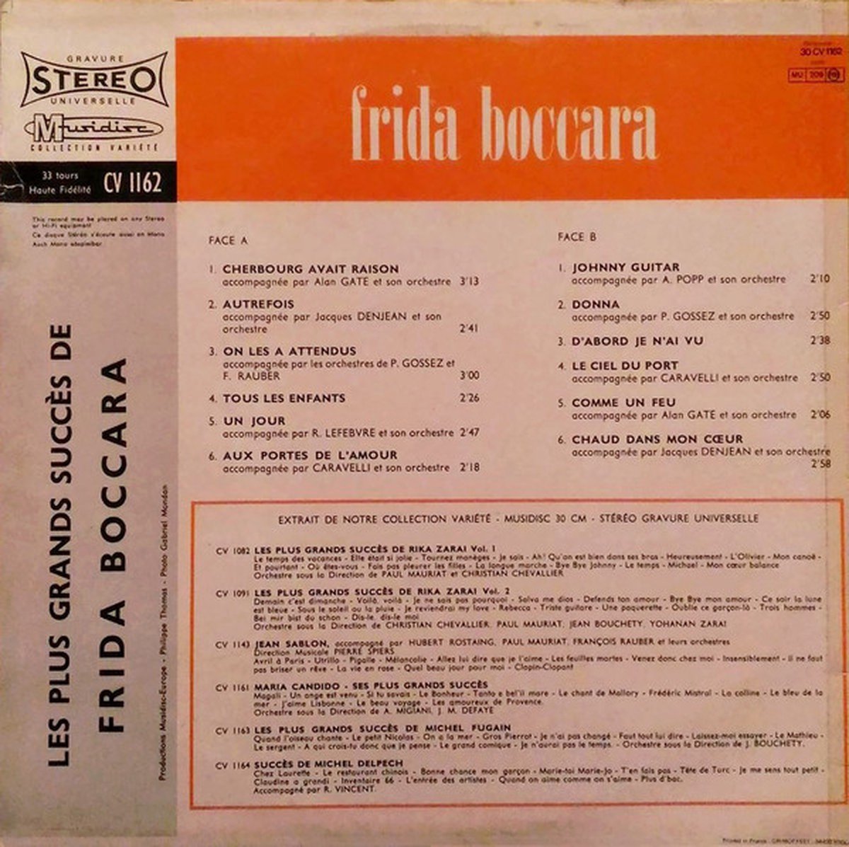 Frida Boccara – Grootste successen
