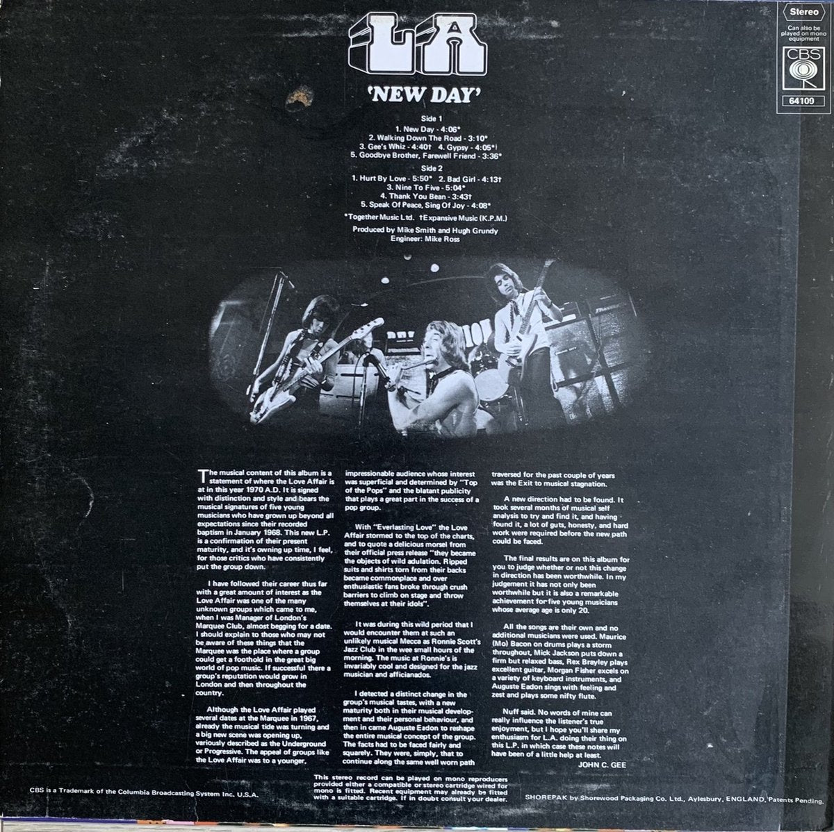 The Love Affair – New Day